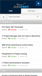 Mobile Screenshot of jobshorn.com