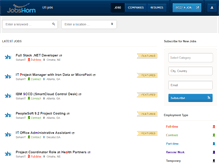 Tablet Screenshot of jobshorn.com